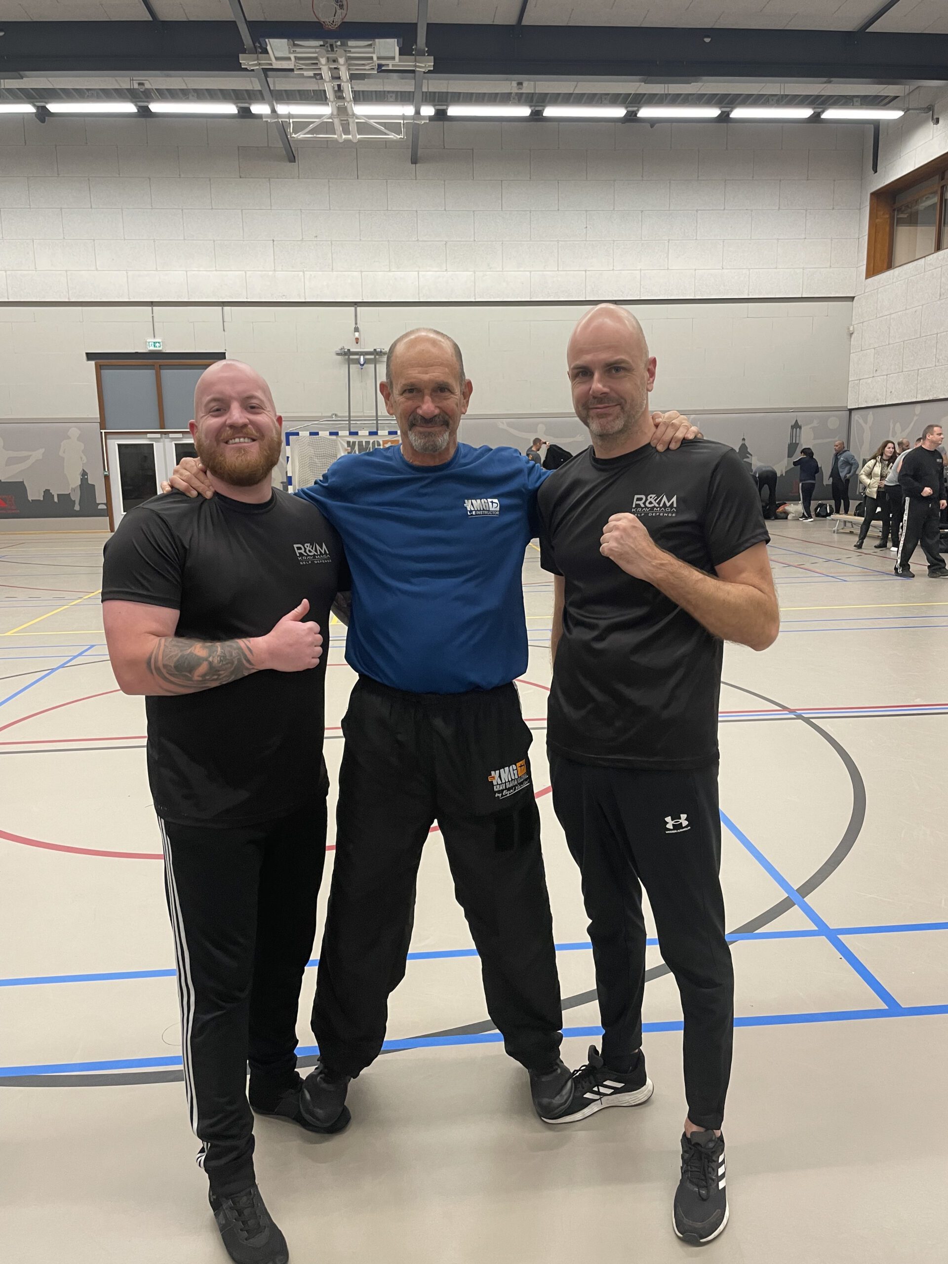 Ramon en Mike met Eyal Yanilov