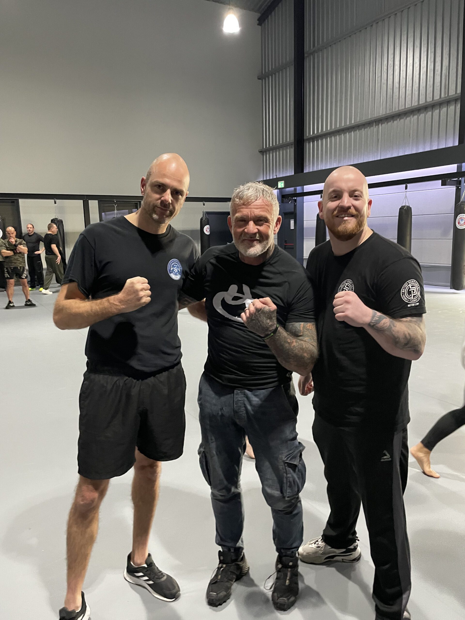 Ramon en Mike met Lee Morrison